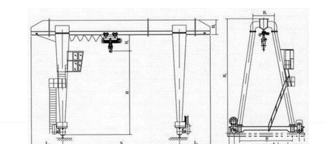MHZ型电动葫芦抓斗星空体育官方账号结构图