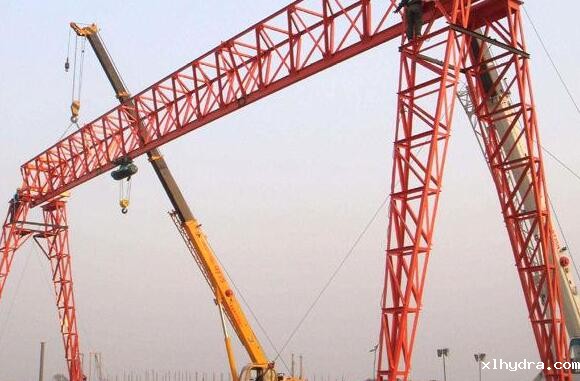 倒三角5吨全花架星空彩票开奖号-5吨龙门吊细节图片